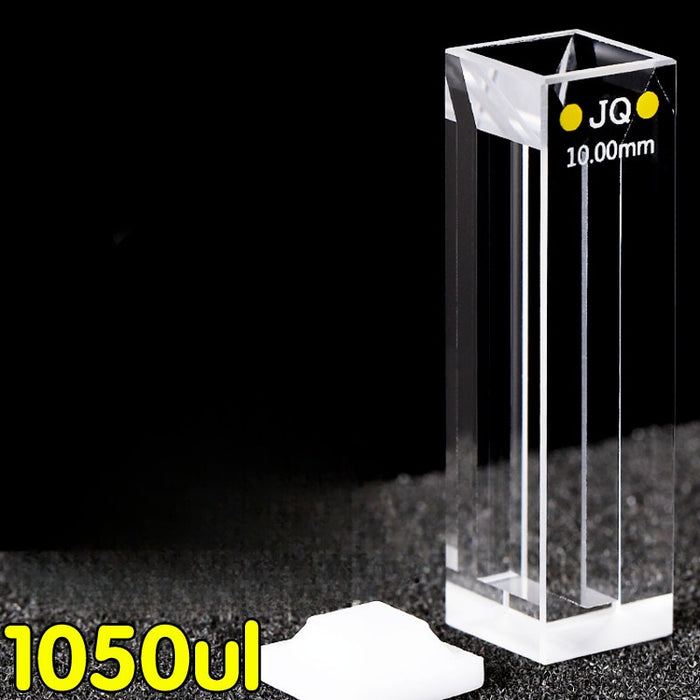1050ul Quartz Cuvettes Four Polished Windows Quartz Cells| LABSHOPX