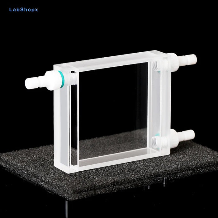27ml Quartz Flow Cell Cuvette pLAh length 10mm Two Way Light | Labshopx