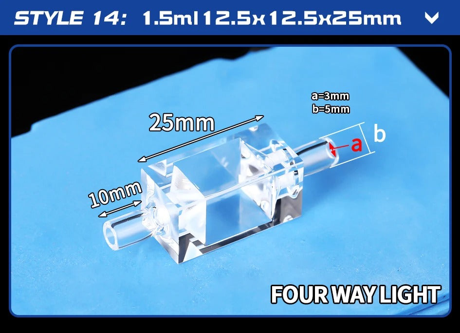 Quartz Flow Cuvette Variety of Styles Good Fluidity Complete| Labshopx