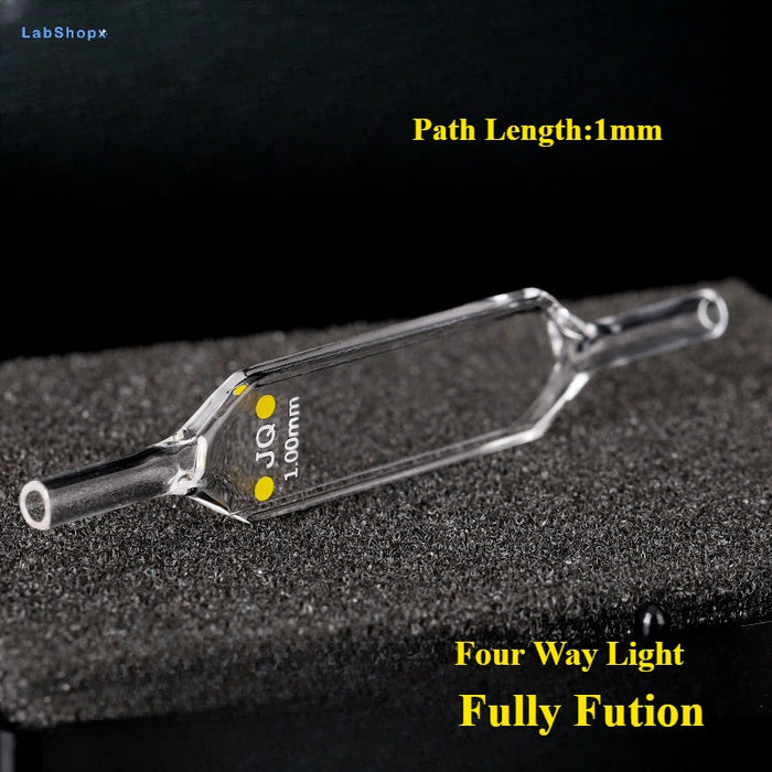 Quartz Flow Cuvette Brownloo Quartz Flow Cells Two Ends Open| Labshopx