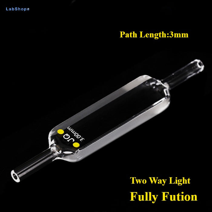 Quartz Flow Cuvette Brownloo Quartz Flow Cells Two Ends Open| Labshopx
