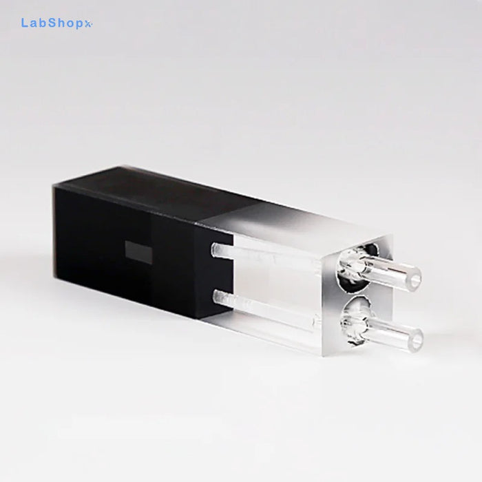 100ul Quartz Flow Cuvette with Glass Tube 10mm Quartz Cell | Labshopx