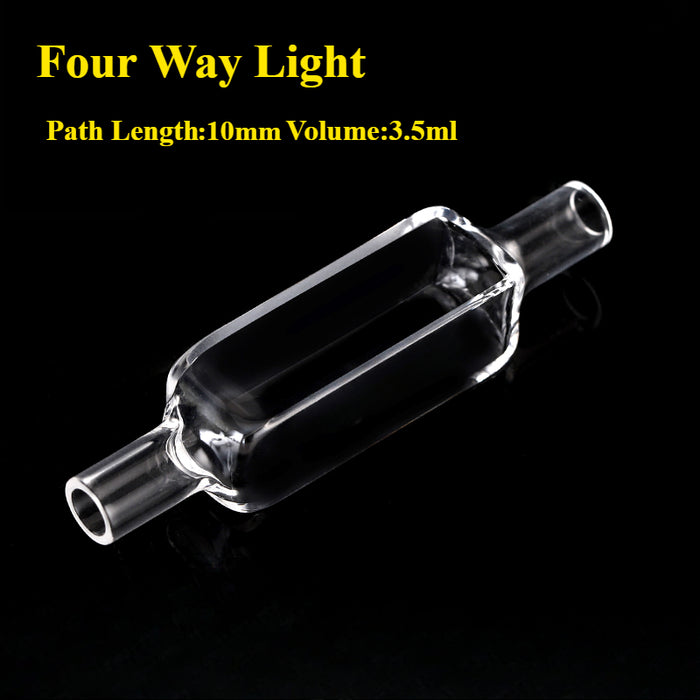 700ul Quartz Flow Cuvettes Cells 2mm Two Way Light | Labshopx