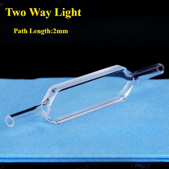 700ul Quartz Flow Cuvettes Cells 2mm Two Way Light | Labshopx