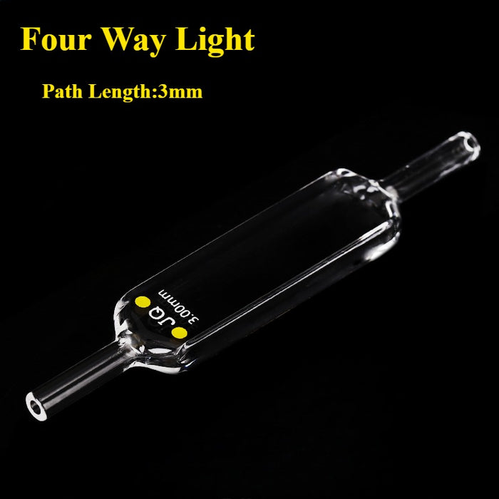 700ul Quartz Flow Cuvettes Cells 2mm Two Way Light | Labshopx