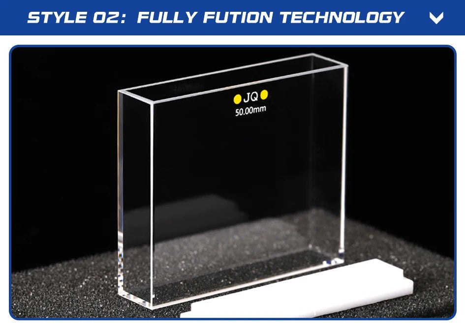 17.5ml Quartz Fluorescence Cuvettes 50mm Cells JSG1 | LABSHOPX