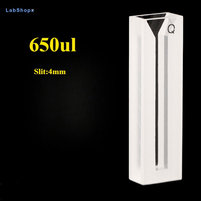 Quartz Fluorescence UV Cuvette Cell Two Way Light | LABSHOPX