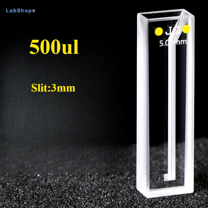 Quartz Fluorescence UV Cuvette Cell Two Way Light | LABSHOPX