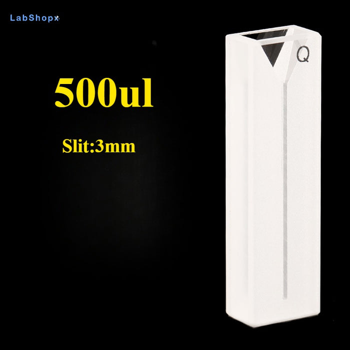 Quartz Fluorescence UV Cuvette Cell Two Way Light | LABSHOPX
