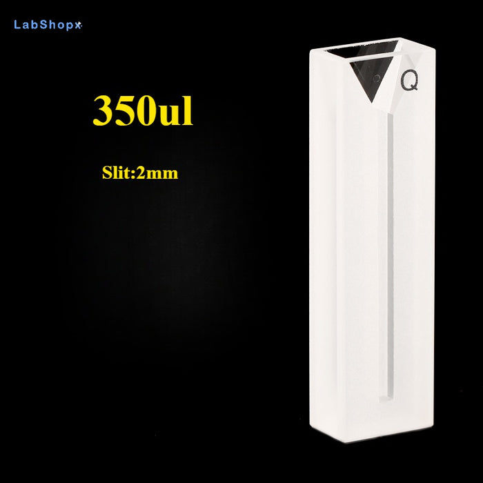Quartz Fluorescence UV Cuvette Cell Two Way Light | LABSHOPX