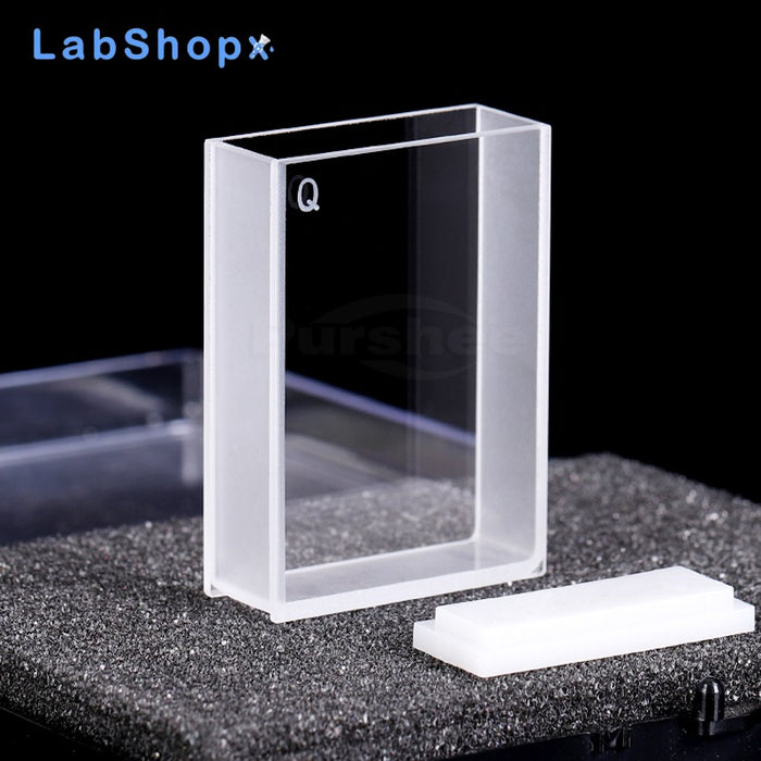 10.5ml Quartz Glass Cuvette Two Polished Windows | LABSHOPX