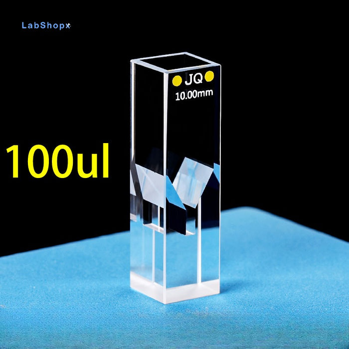 100ul Quartz Micro Fluorescence Cuvette Cell Double Path Length| LABSHOPX