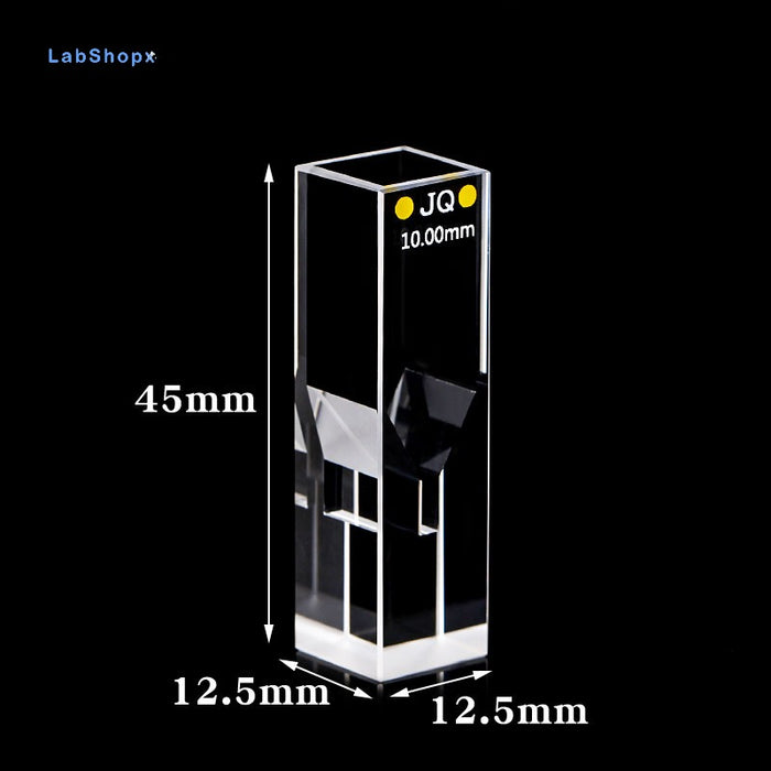 100ul Quartz Micro Fluorescence Cuvette Cell Double Path Length| LABSHOPX