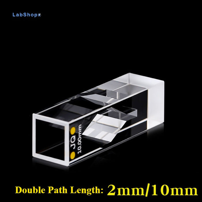100ul Quartz Micro Fluorescence Cuvette Cell Double Path Length| LABSHOPX