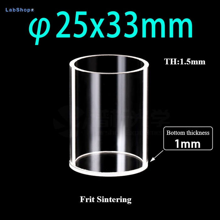 Quartz Reflectance Cuvettes Quartz Cells Cylindrical | LABSHOPX