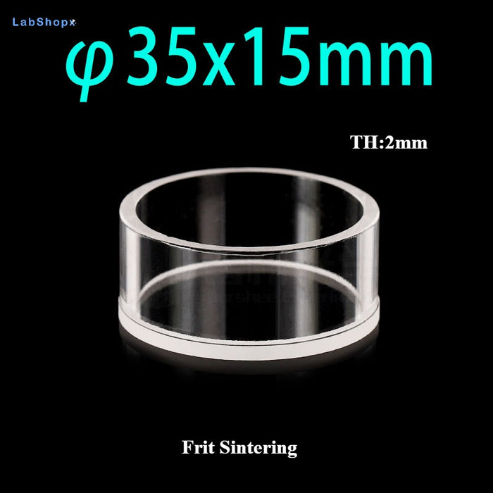 Quartz Reflectance Cuvettes Quartz Cells Cylindrical | LABSHOPX