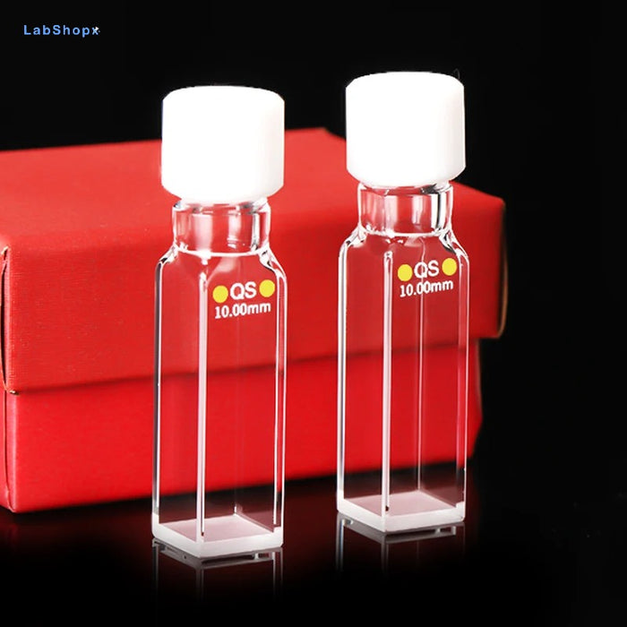 Quartz Spiral Cuvette 10mm EU Sealed Fluorescent Spiral Cell| Labshopx