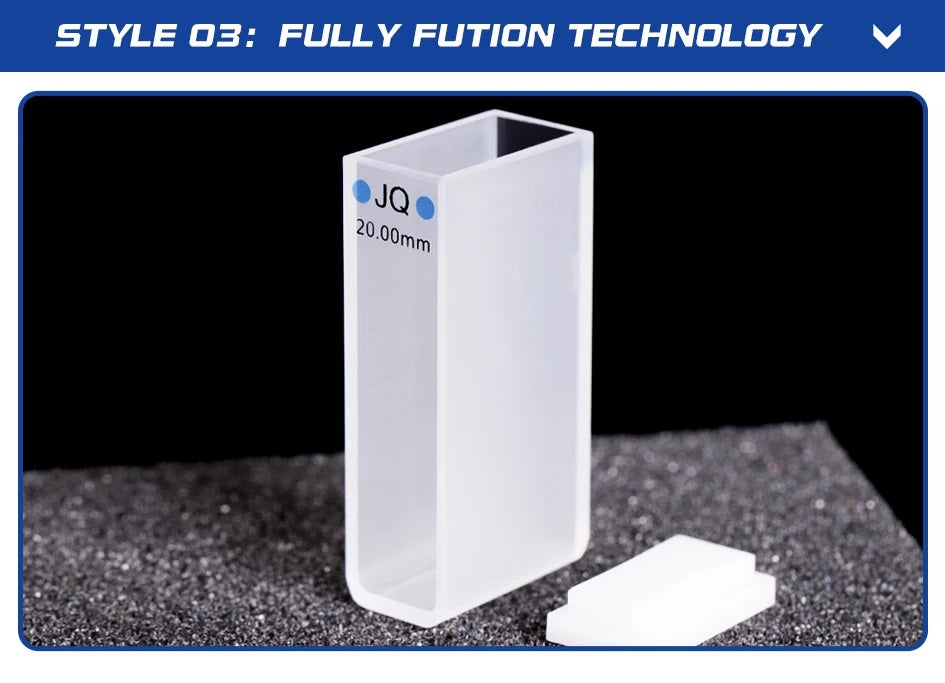 7ml Quartz Cuvette with Lid 20mm Quartz Cells | LABSHOPX