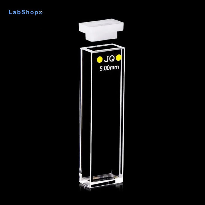 1.75ml Standard Quartz Cuvettes Fluorescence Cell with Lid 5mm | LABSHOPX