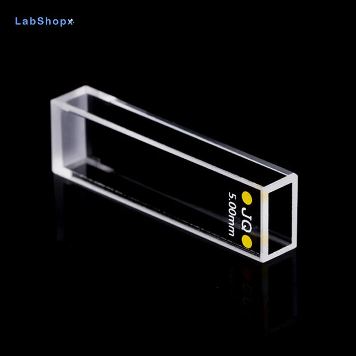 1.75ml Standard Quartz Cuvettes Fluorescence Cell with Lid 5mm | LABSHOPX