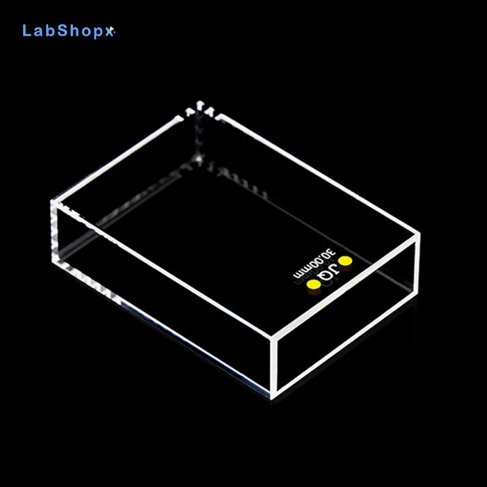 Standard Quartz Cuvettes Fluorescence Quartz Cells with Lid  | LABSHOPX