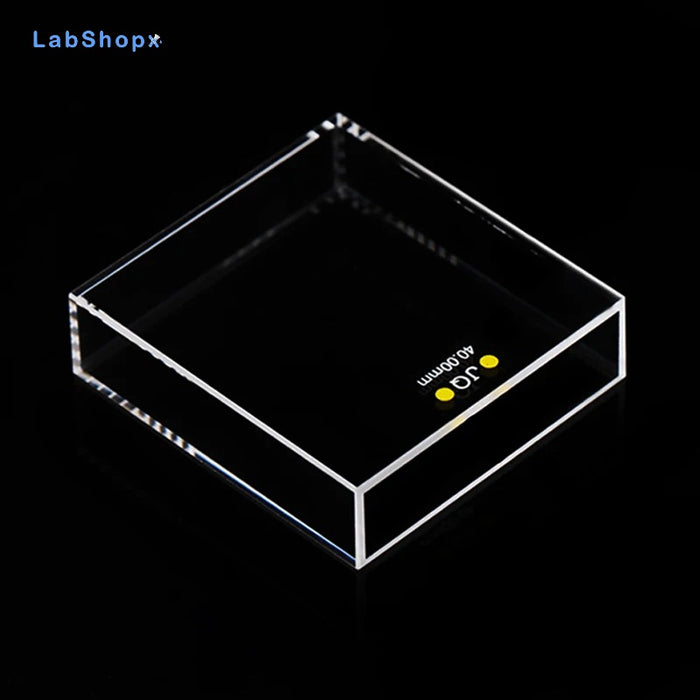 14ml Standard Quartz Fluorescence Quartz Cell with Lid  | LABSHOPX