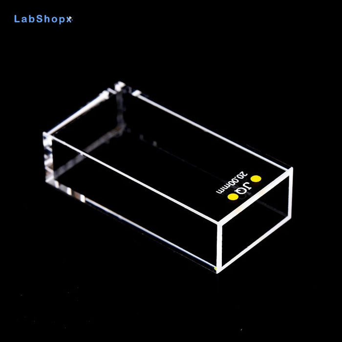 7ml Standard Quartz Fuorescence Quartz Cells with Lid 20mm  | LABSHOPX
