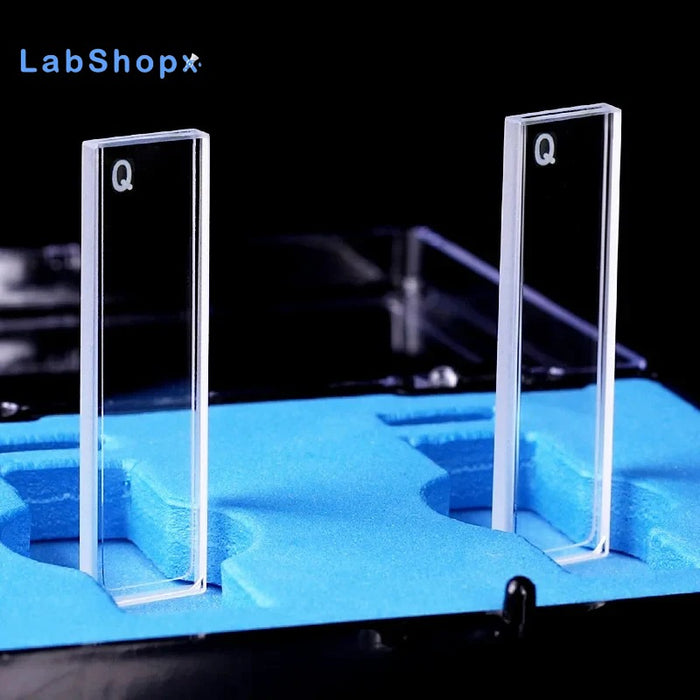 Standard Quartz Cuvettes 0.5mm Quartz Cells No lid | LABSHOPX