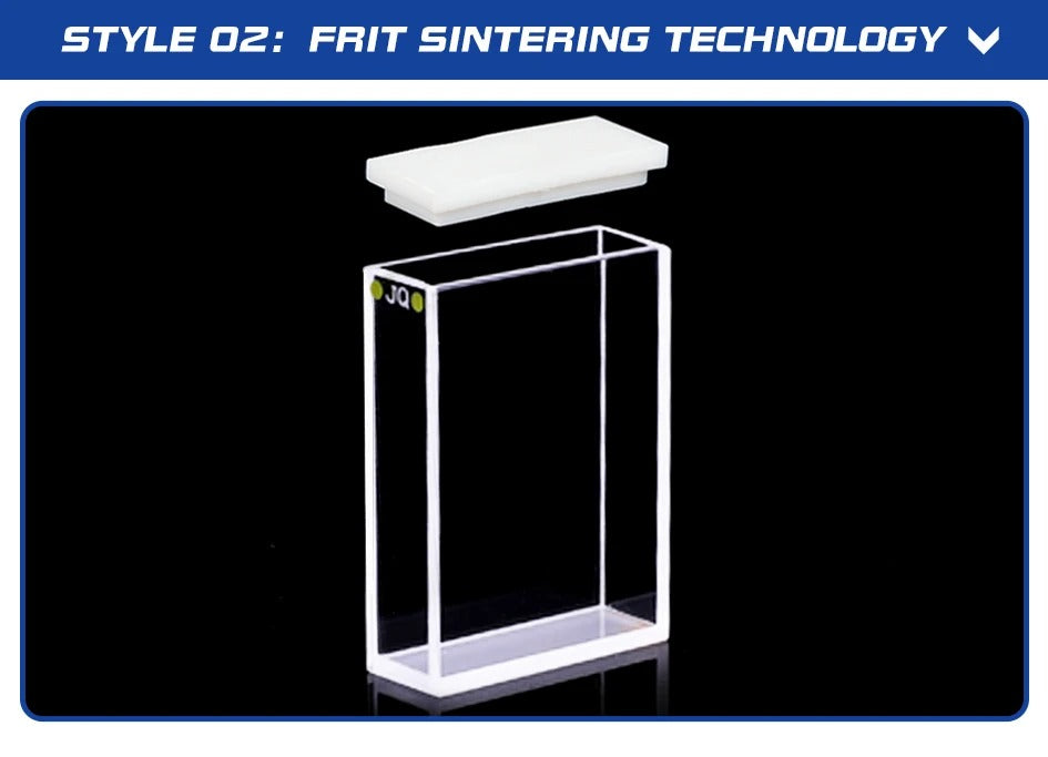 Standard Quartz Cuvettes Fluorescence Quartz Cells with Lid  | LABSHOPX