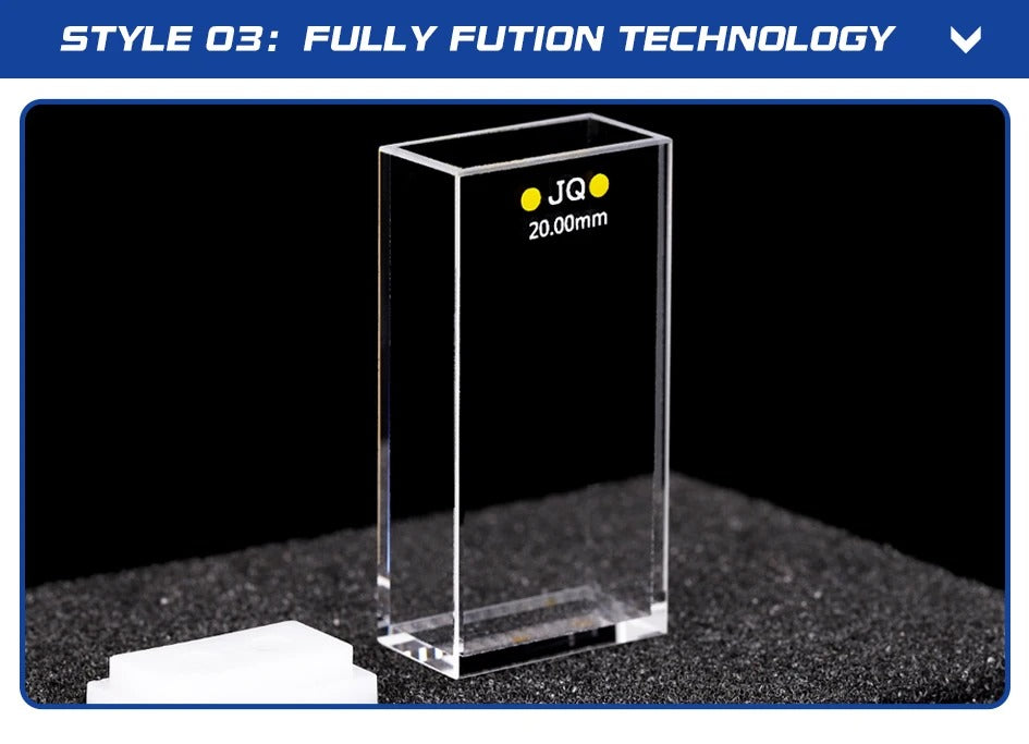7ml Standard Quartz Fuorescence Quartz Cells with Lid 20mm  | LABSHOPX