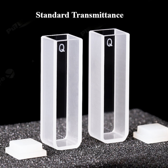 3.5ml Standard UV Quartz Cell with Lid and Leve bottom 10mm | LABSHOPX