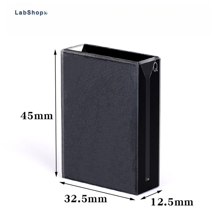 2100ul Sub-Micro Quartz Cell with Black Walls Two way Light| LABSHOPX