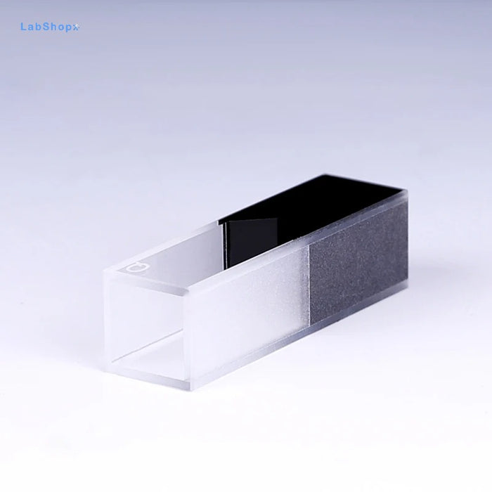 50ul Sub-Micro Quartz Cell with Black Walls and Lid for Lab | LABSHOPX