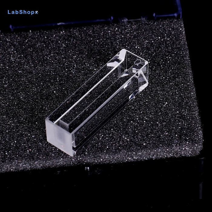 1400ul Sub-Micro Quartz Fluorescence Cuvette With Lid 10mm | LABSHOPX