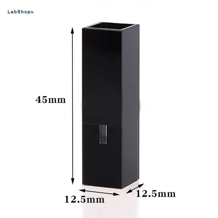 100ul Sub-Micro Quartz Fluorescence Cuvette with Lid 10mm Cells | LABSHOPX