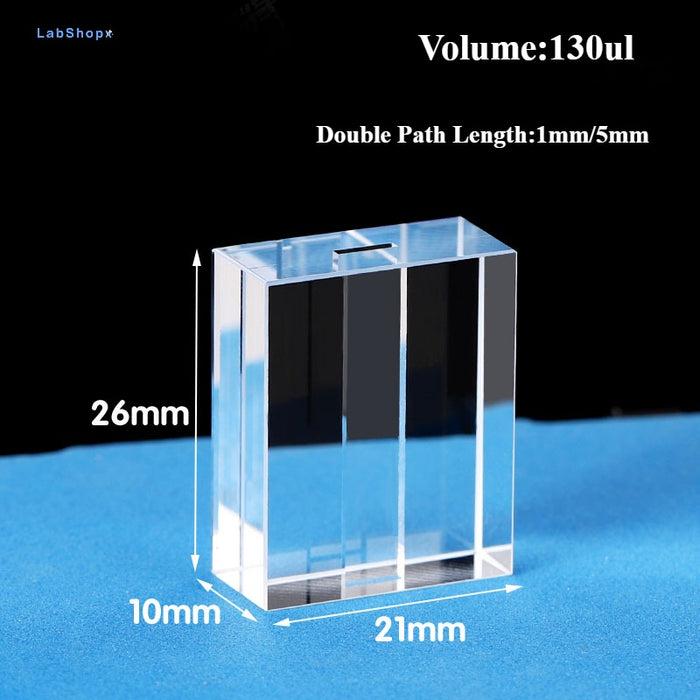 ZETA Potentiometer Quartz Flow Cuvettes Quartz Smaple Cells| Labshopx