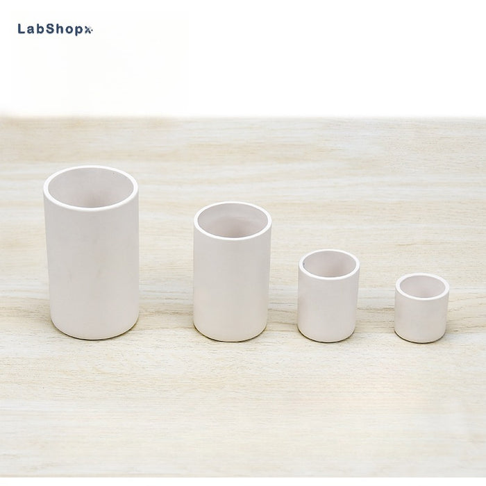 Zirconia Crucibles Zirconia Ceramic Crucible Cylinder | Labshopx