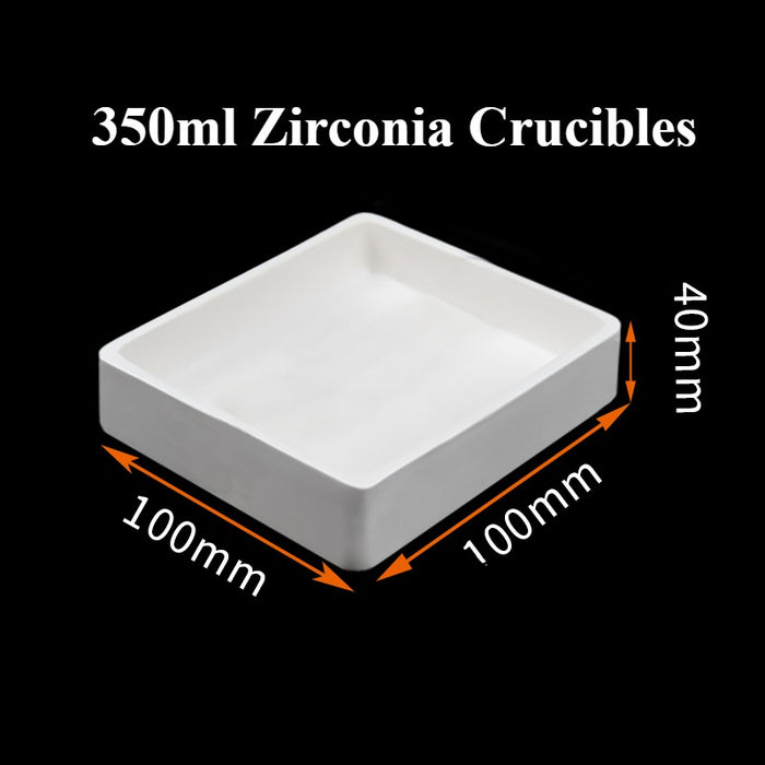 Zirconia Crucible High Temperature Resistant Crucible Square| Labshopx