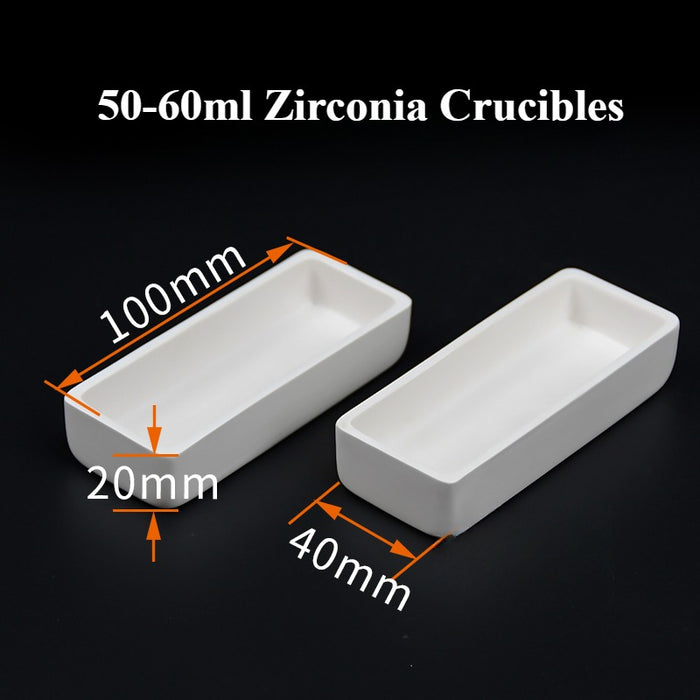 Zirconia Crucible High Temperature Resistant Crucible Square| Labshopx