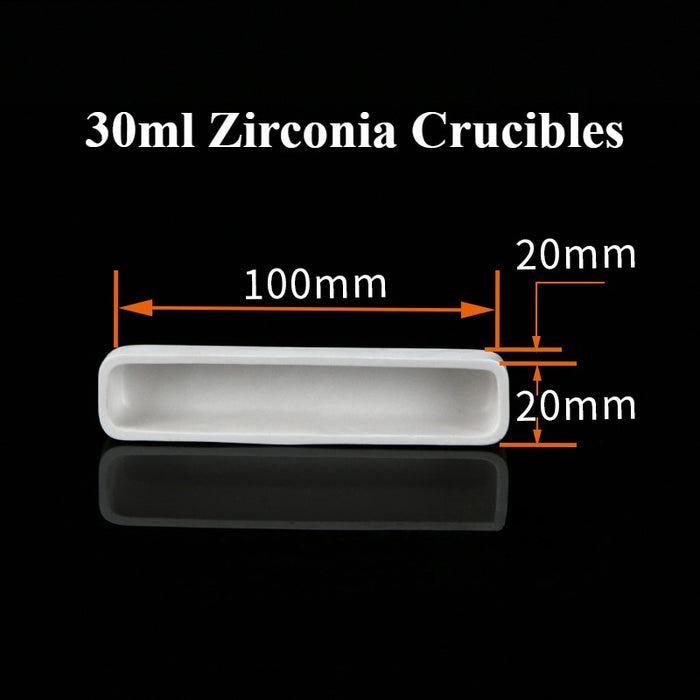 Zirconia Crucible High Temperature Resistant Crucible Square| Labshopx
