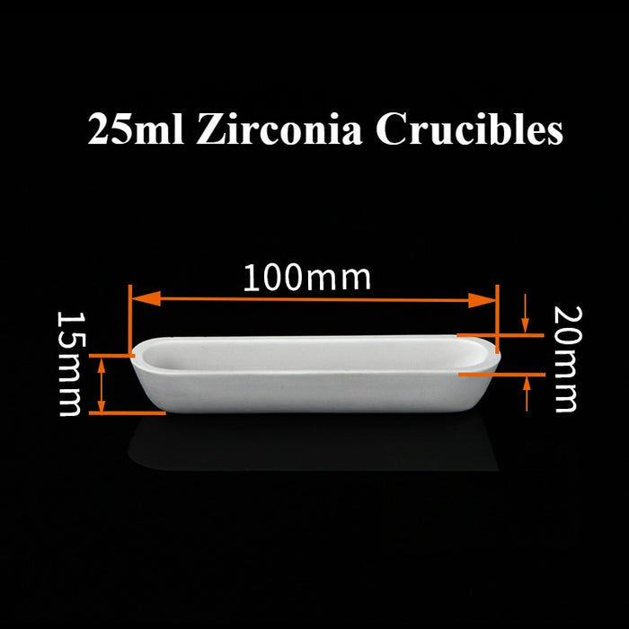 Zirconia Crucible High Temperature Resistant Crucible Square| Labshopx