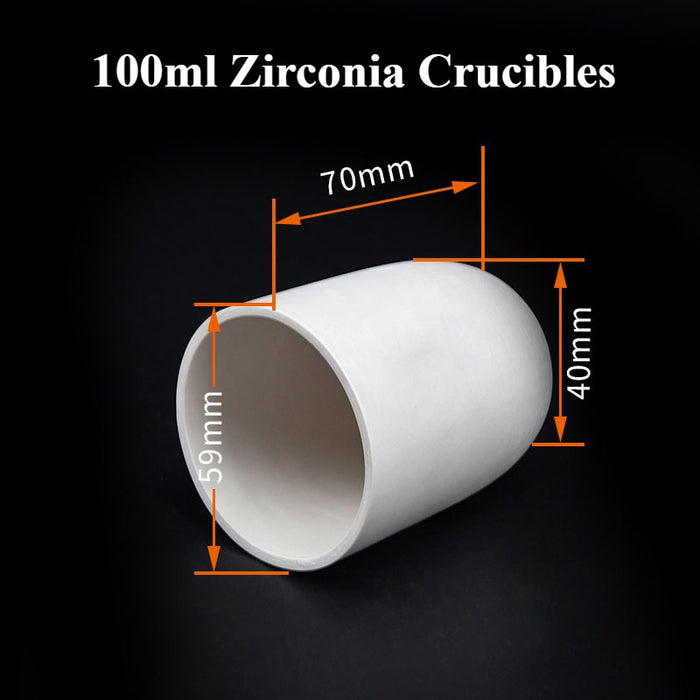 Zirconia Crucibles High Temperature Zirconium Oxide Crucible | Labshopx