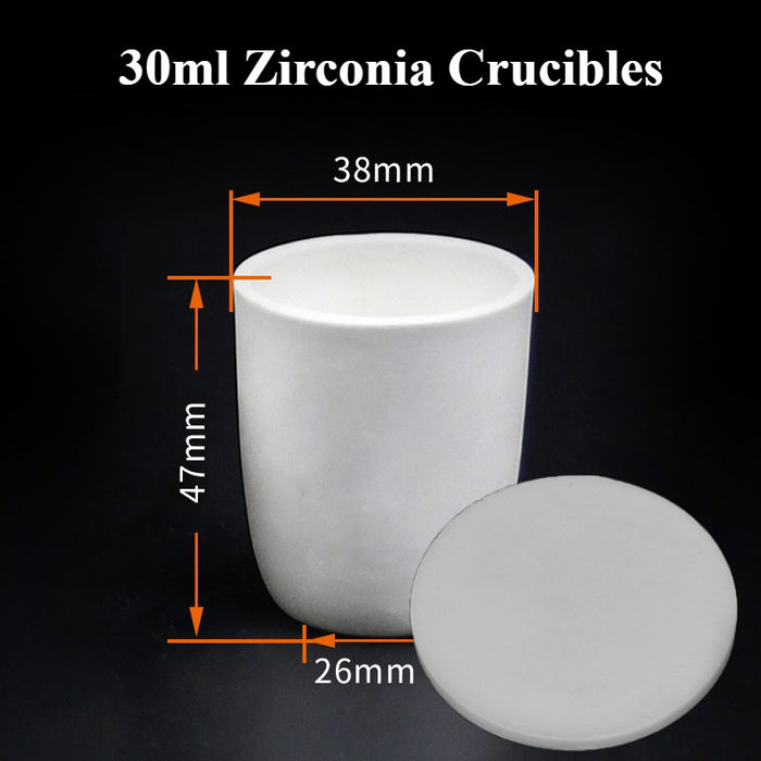 Zirconia Crucibles High Temperature Zirconium Oxide Crucible | Labshopx