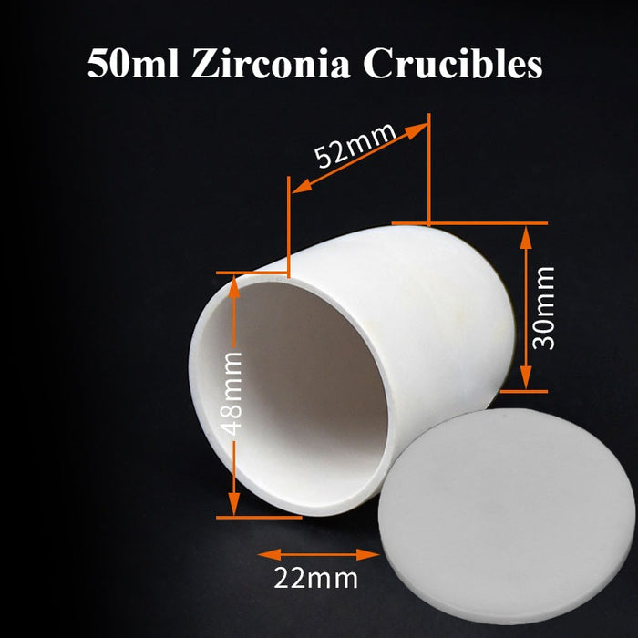 Zirconia Crucibles High Temperature Zirconium Oxide Crucible | Labshopx
