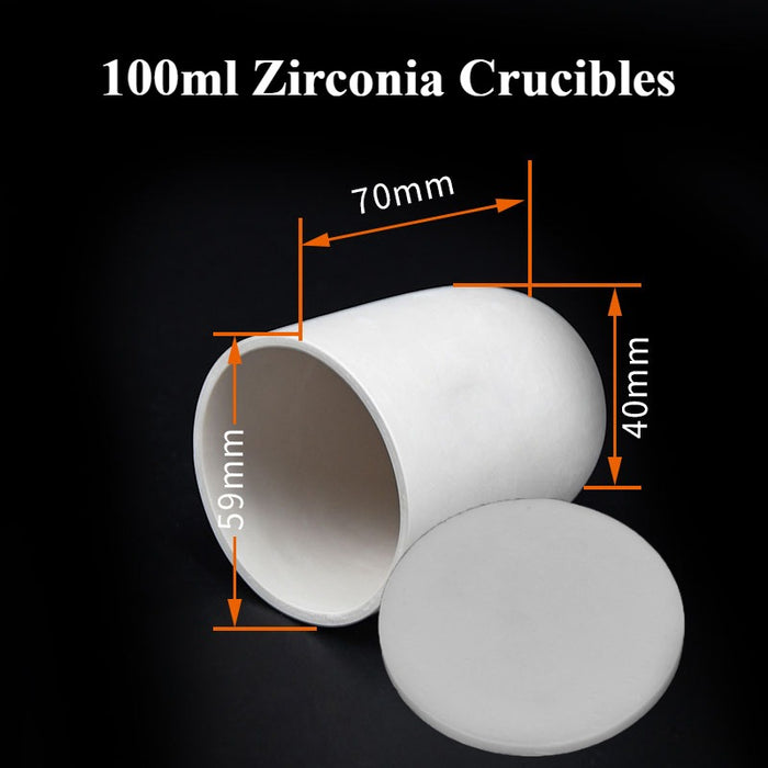 Zirconia Crucibles High Temperature Zirconium Oxide Crucible | Labshopx