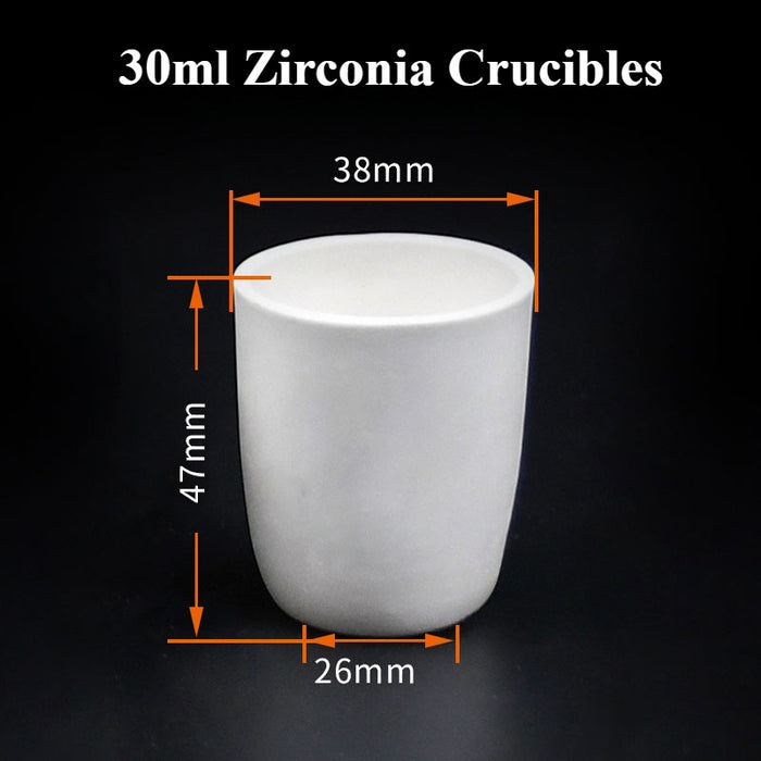 Zirconia Crucibles High Temperature Zirconium Oxide Crucible | Labshopx