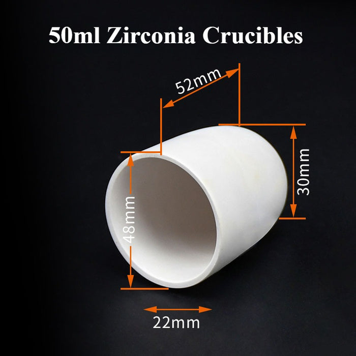 Zirconia Crucibles High Temperature Zirconium Oxide Crucible | Labshopx