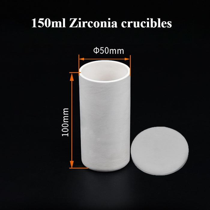Zirconia Crucibles Zirconia Ceramic Crucible Cylinder | Labshopx