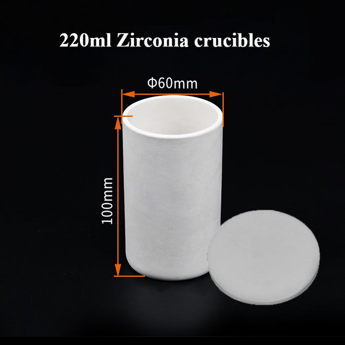 Zirconia Crucibles Zirconia Ceramic Crucible Cylinder | Labshopx