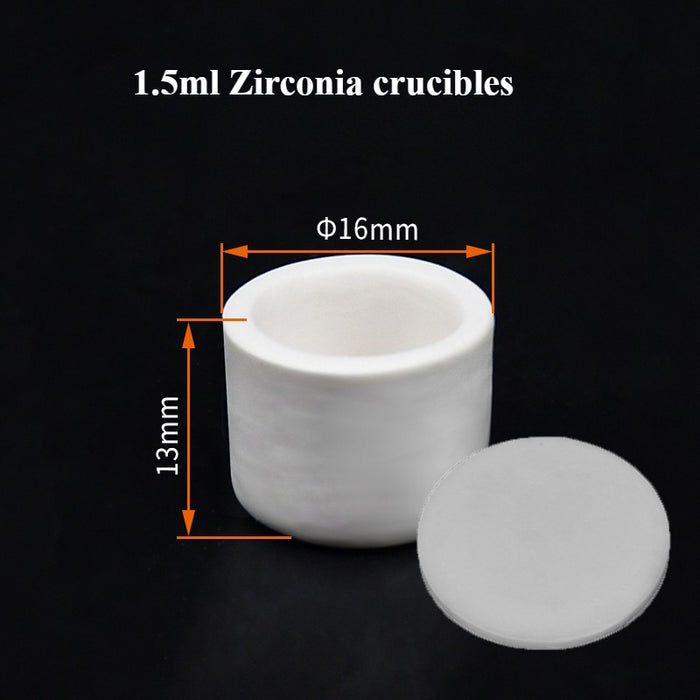 Zirconia Crucibles Zirconia Ceramic Crucible Cylinder | Labshopx